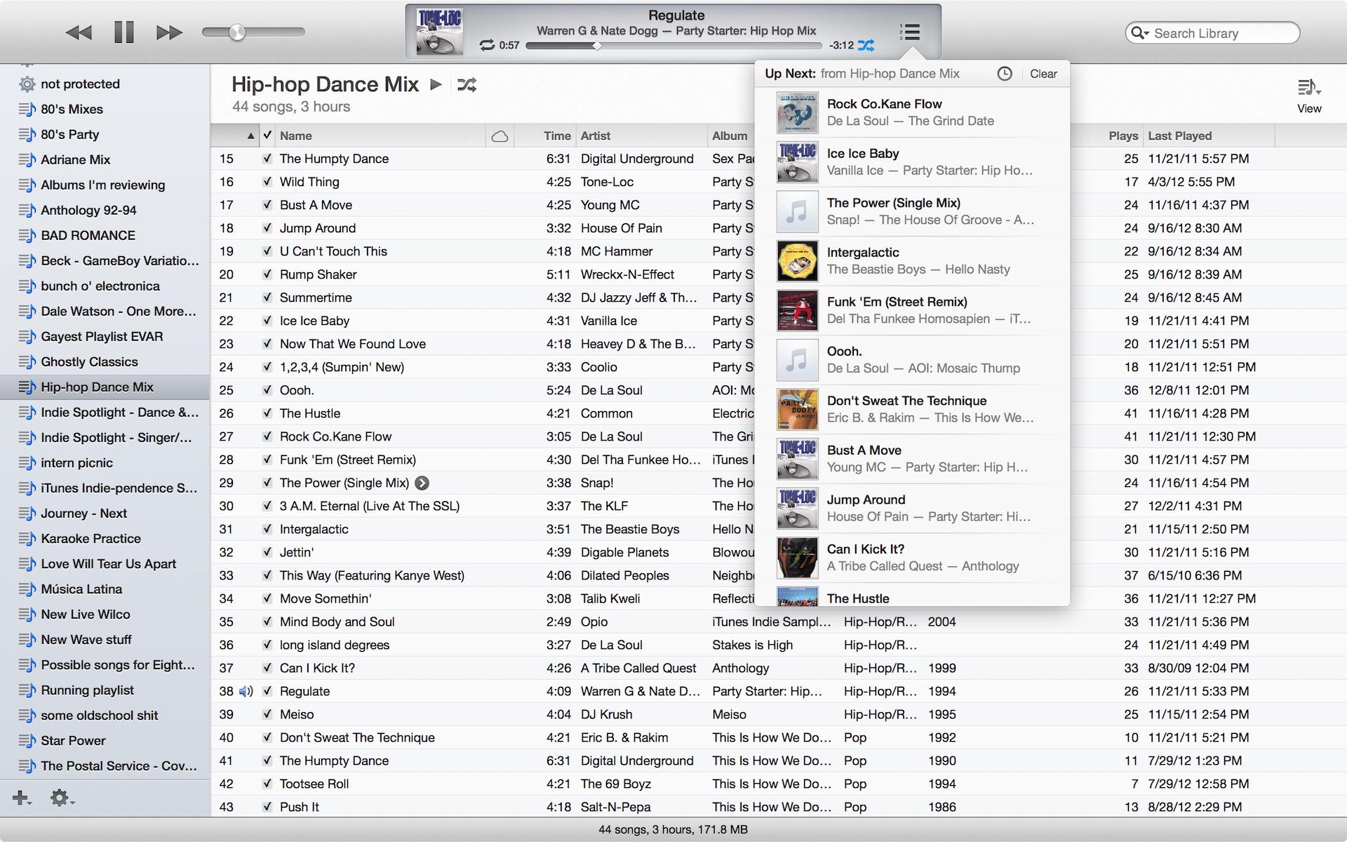 iTunes 11 Music Library and Up Next Feature (2012)